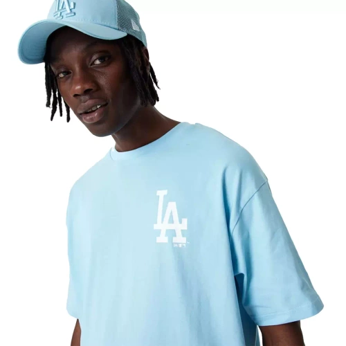 New Era koszulka męska Ice Cream Oversized MLB Los Angeles Dodgers light blue
