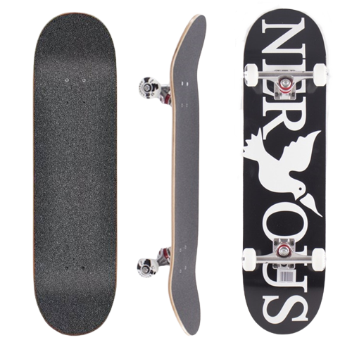 Nervous Deskorolka kompletna skateboard Classic Logo black 8.125