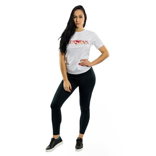 Koszulka damska Nervous t-shirt Garden white