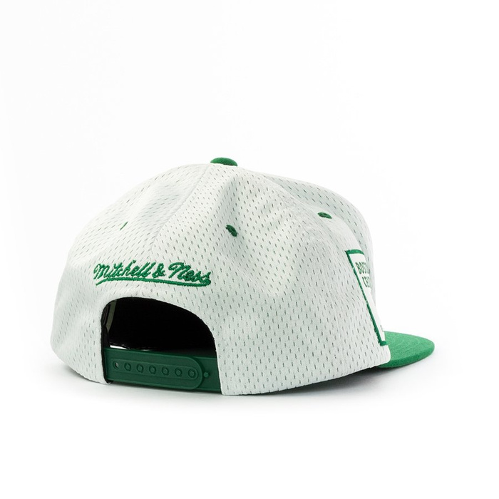 Czapka z daszkiem Mitchell and Ness snapback Back To Back Titles 1968/69 Boston Celtics white / green TM