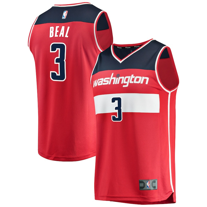 Fanatics koszulka koszykarska Replica Jersey NBA Icon Edition Washington Wizards Bradley Beal red (kolekcja młodzieżowa)  