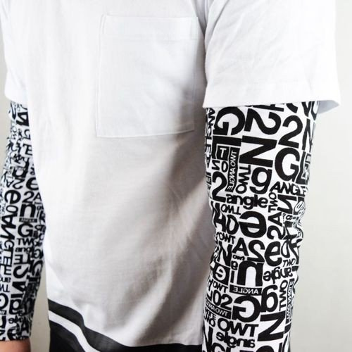 Two Angle koszulka longsleeve WMNS Mayon white