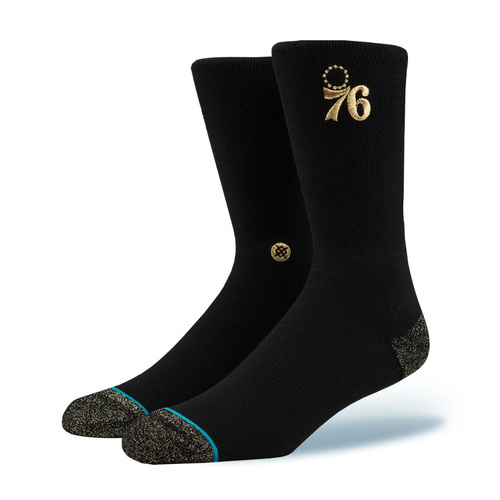 Skarpety Stance socks NBA Sixers Trophy black