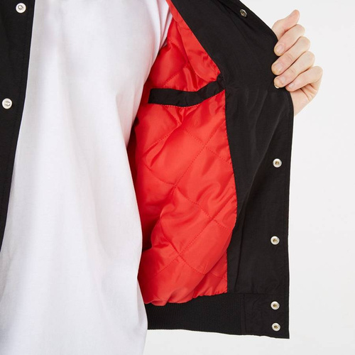 Kurtka męska New Era jacket NBA Wordmark Bomber NBA Chicago Bulls black 