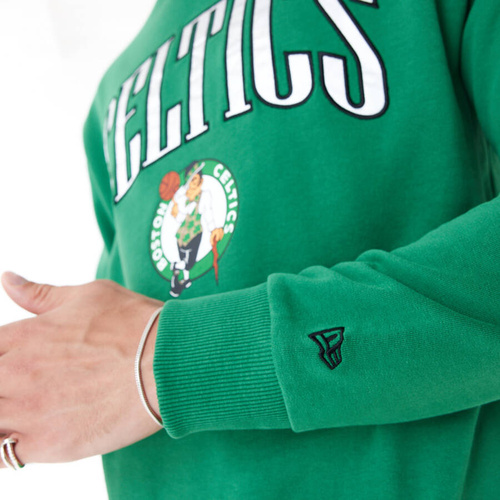 New Era bluza damska Boston Celtics NBA Arch Graphic Green Oversized Crewneck green