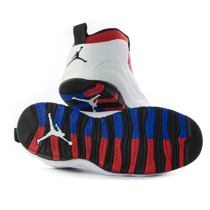 Buty do koszykówki Air Jordan 10 Retro "Class of 2006" white / red / royal blue (310805-160) 