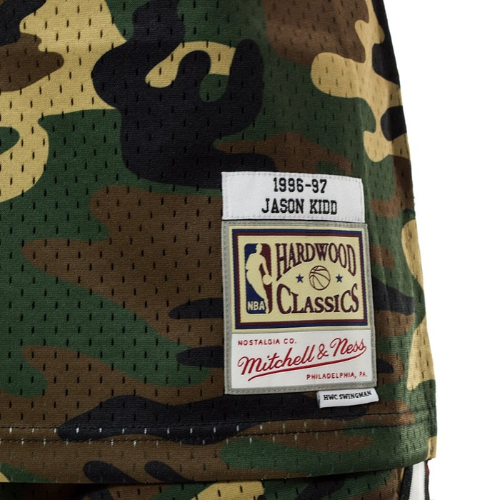 Koszulka koszykarska Mitchell and Ness swingman jersey Camo QS Phoenix Suns - Jason Kidd woodland camo