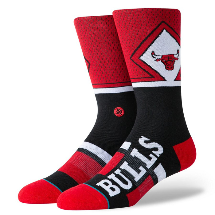 Stance Skarpety socks NBA Chicago Bulls Shortcut red