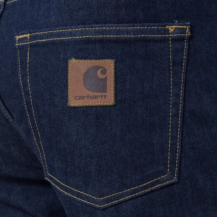 Carhartt WIP Rebel Pant CO / Cordura® / T400® Coronado Blue Stretch Denim blue rinsed slim fit