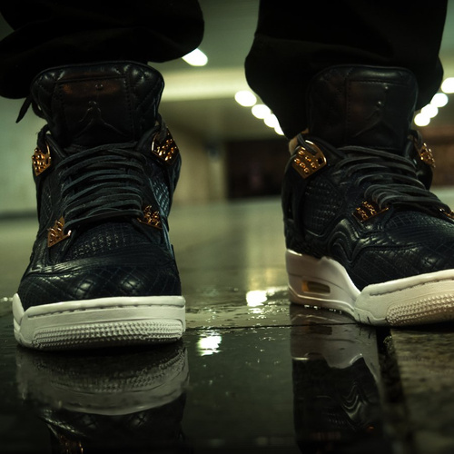 Buty męskie Air Jordan 4 Premium "Pinnacle" Obsidian (819139-402) TM