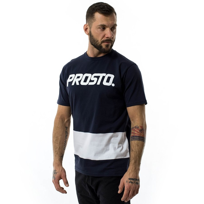 Koszulka męska Prosto Klasyk t-shirt Ganges night blue