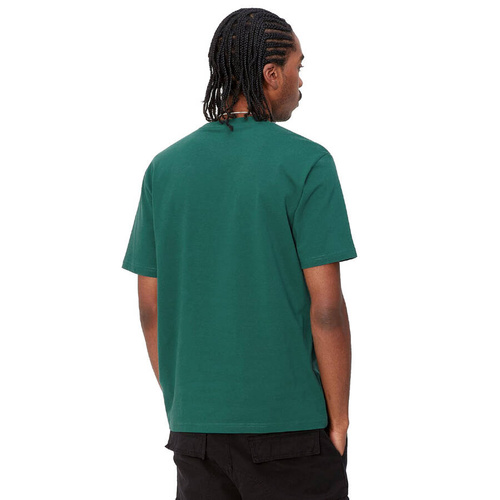 Carhartt WIP Bottle Cap T-Shirt chervil / white