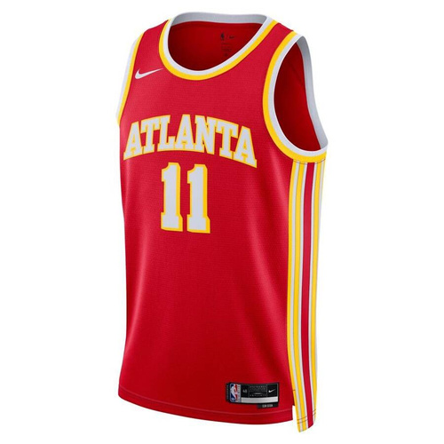 Nike koszulka koszykarska Swingman Jersey NBA City Edition Atlanta Hawks Trae Young red (kolekcja młodzieżowa) 