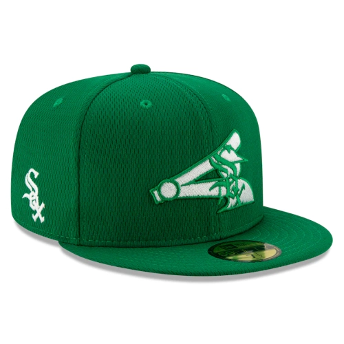 New Era fitted cap 59FIFTY 2021 SSt. Patrick's Day MLB Chicago White Sox kelly green