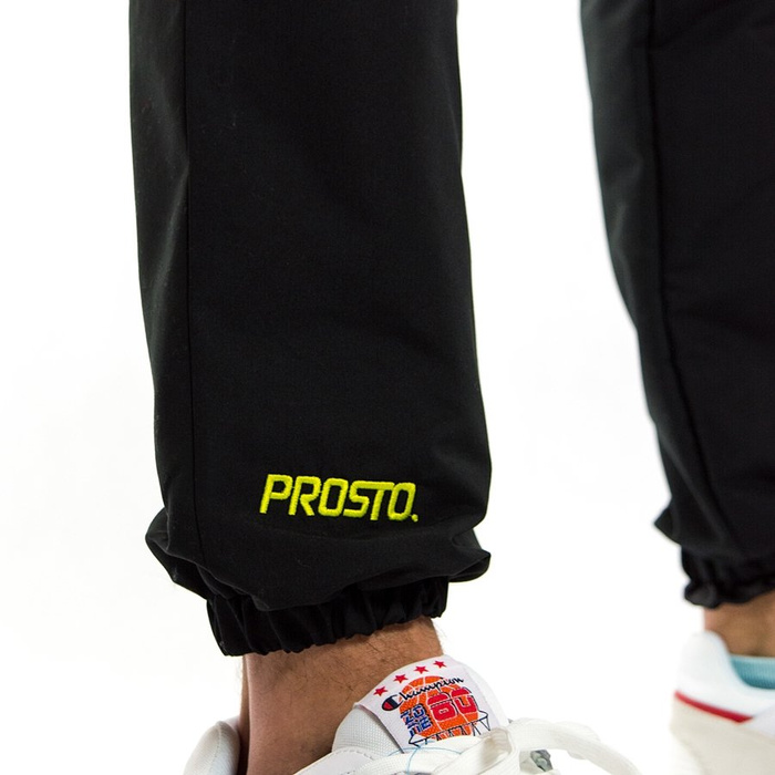 Spodnie dresowe męskie Prosto Klasyk trackpants Air black