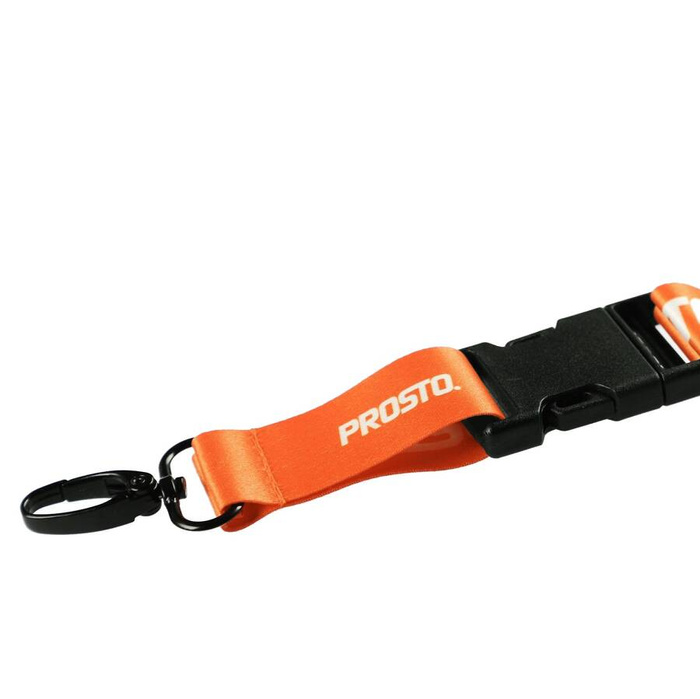 Prosto Klasyk smycz do kluczy Drei Key Lanyard orange