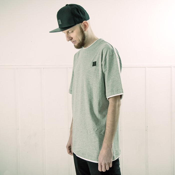 Koszulka MLimited t-shirt Leather Patch Grey