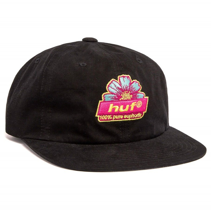 Czapka z daszkiem HUF strapback Pure black