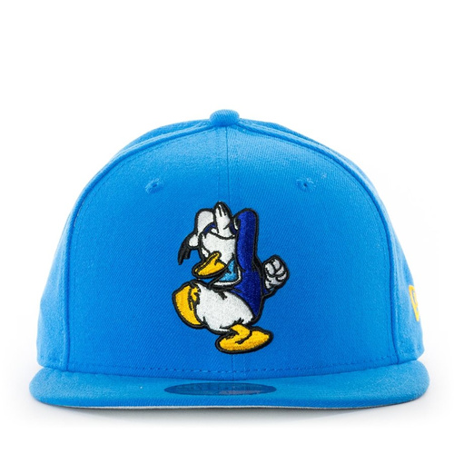 New Era fitted cap 59FIFTY Donald Duck blue