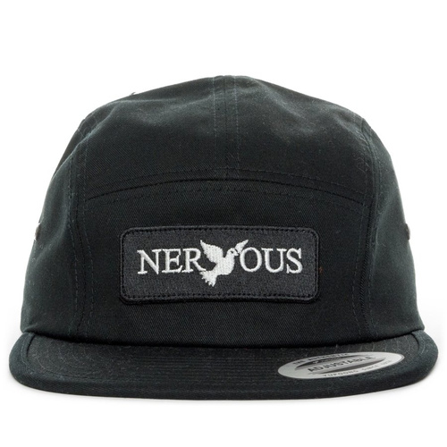 Czapka z daszkiem Nervous 5 Panel Classic black