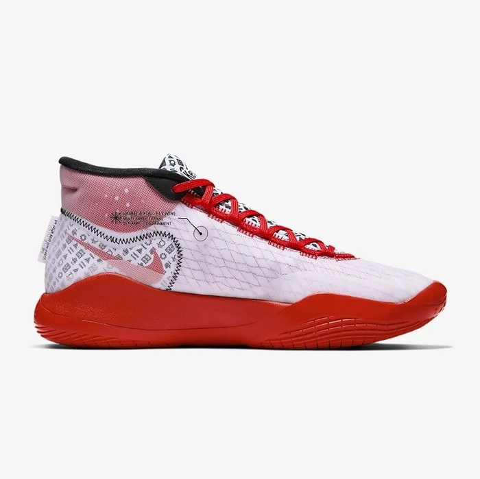 Buty do koszykówki Nike Zoom KD12 "Youtube" white / red (CQ7731-900)