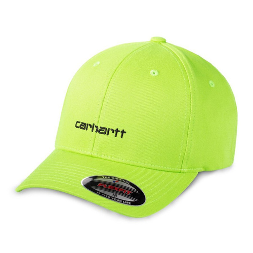 Carhartt WIP Script Cap lime / black