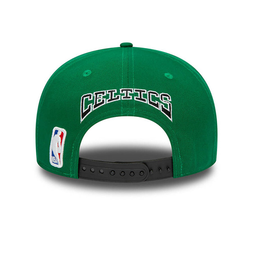 New Era czapka z daszkiem 9FIFTY Snapback NBA Rear Logo Boston Celtics green