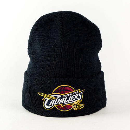 Mitchell and Ness Logo Cuff Knit Cleveland Cavaliers navy