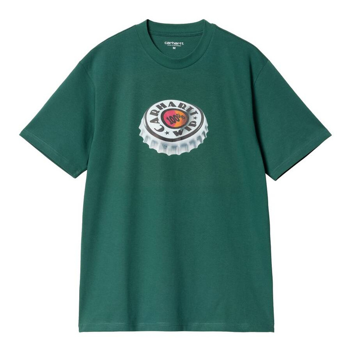 Carhartt WIP koszulka męska Bottle Cap chervil 