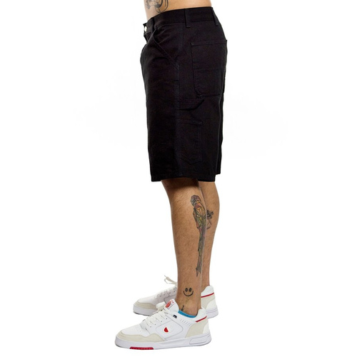 Carhartt WIP Single Knee Short black rinsed