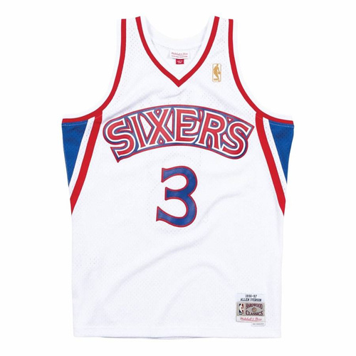 Mitchell and Ness swingman jersey Swingman Jersey 2.0 NBA Philadelphia 76ers Allen Iverson 1996-97 home white (kids collection)