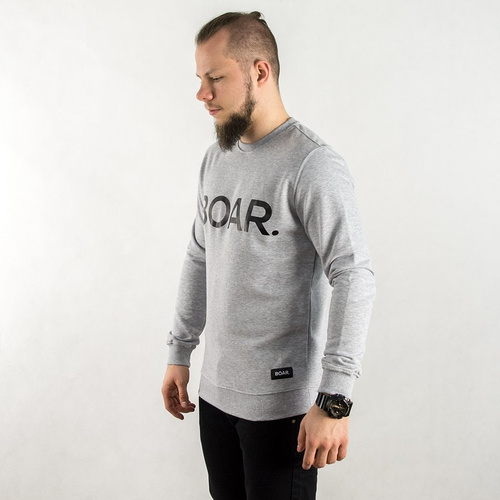 Bluza męska Boar Clothing crewneck Sulu grey heather