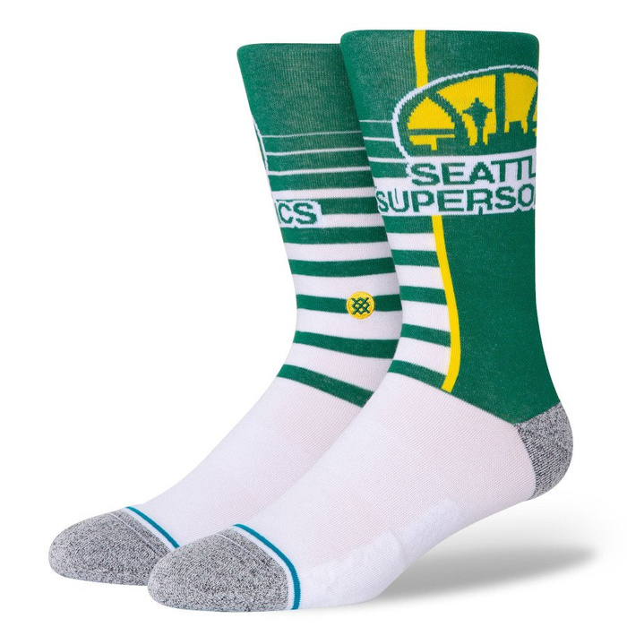 Stance socks NBA Gradient Seattle SuperSonics white / green
