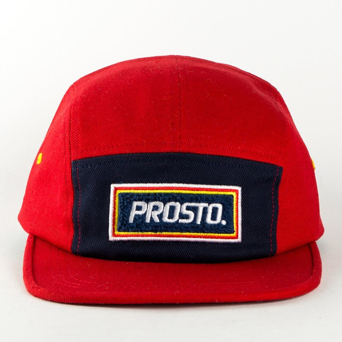 Prosto 5-Panel Fatcap Fresh Vision red