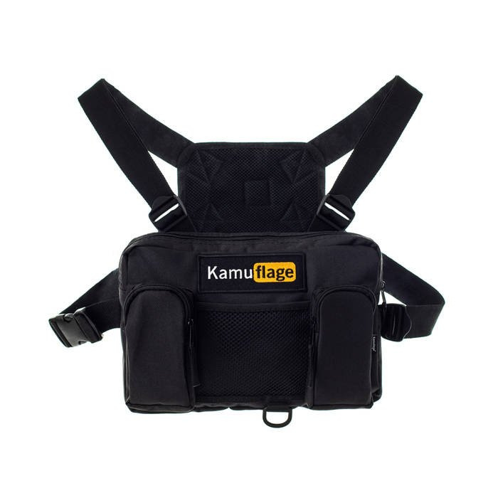 Kamuflage* chest rig Naughty black