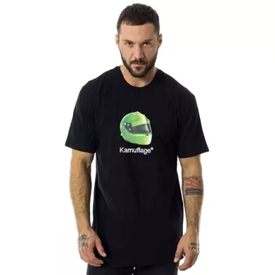 Kamuflage* t-shirt Formula black