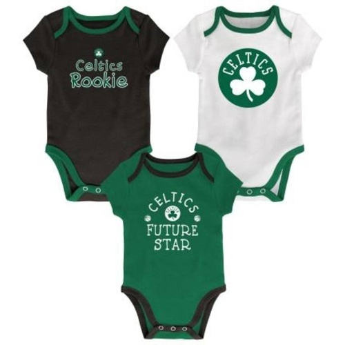 Body dziecięce NBA Licensed Assit Creeper Boston Celtics 3pack black / white / green (EK2N1FBYX-CEL)