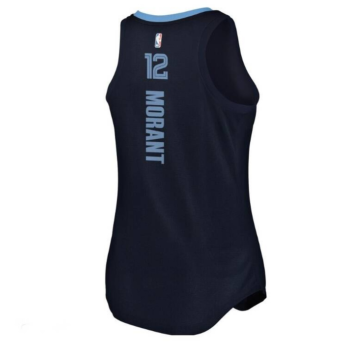Fanatics koszulka koszykarska damska Women's Fast Break Team Tank Jersey Icon Edition NBA Memphis Grizzlies Ja Morant navy