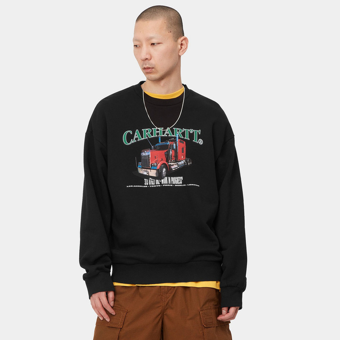 Carhartt WIP crewneck On The Road black