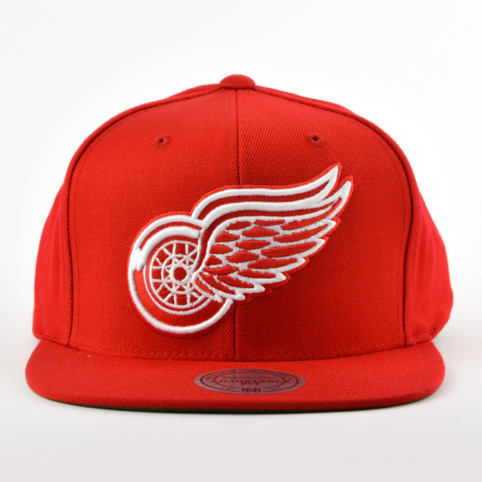 Mitchell and Ness snapback Solid Team Colour SB Detroit Red Wings red 