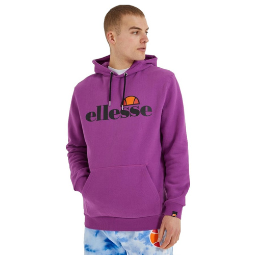 Bluza męska z kapturem Ellesse sweatshirt Small Logo Gottero Oh Hoody purple