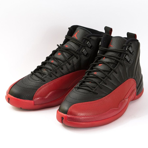 Buty do koszykówki Air Jordan XII Flu Game BG black / red (153265-002)