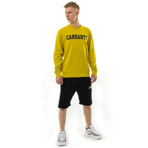 Bluza męska Carhartt WIP crewneck College colza / black