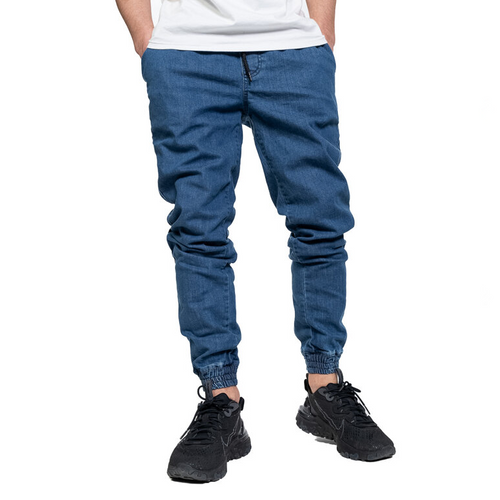 NewBadLine pants Jeans Jogger Icon 3791 light blue
