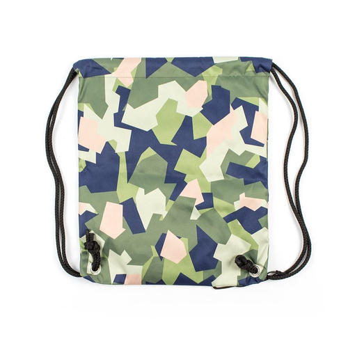 Jungmob gymbag Geo Camo multicolor