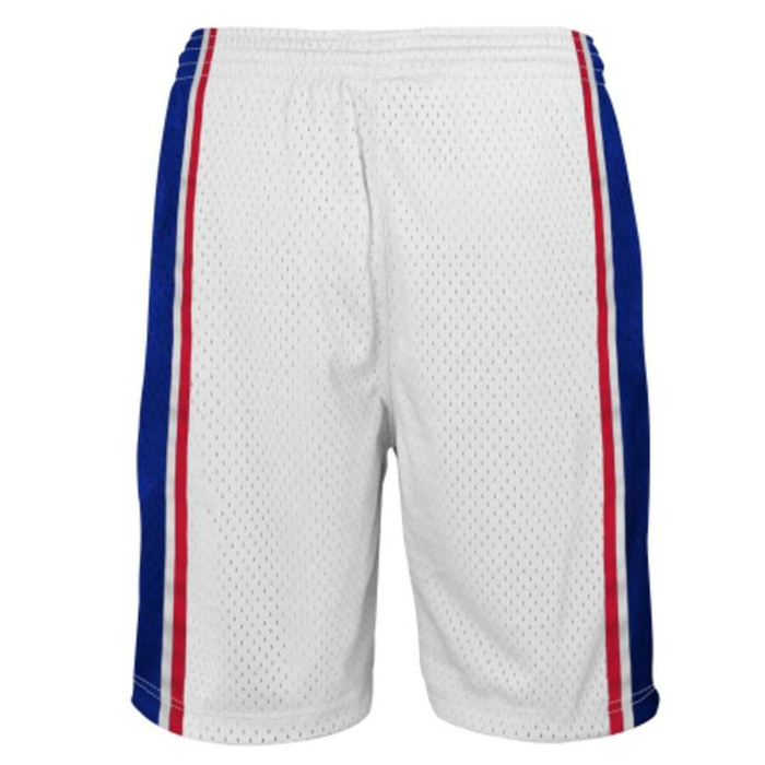 Mitchell and Ness spodenki koszykarskie Swingman Shorts Philadelphia 76ers Home 1996-97 white (kolekcja młodzieżowa)