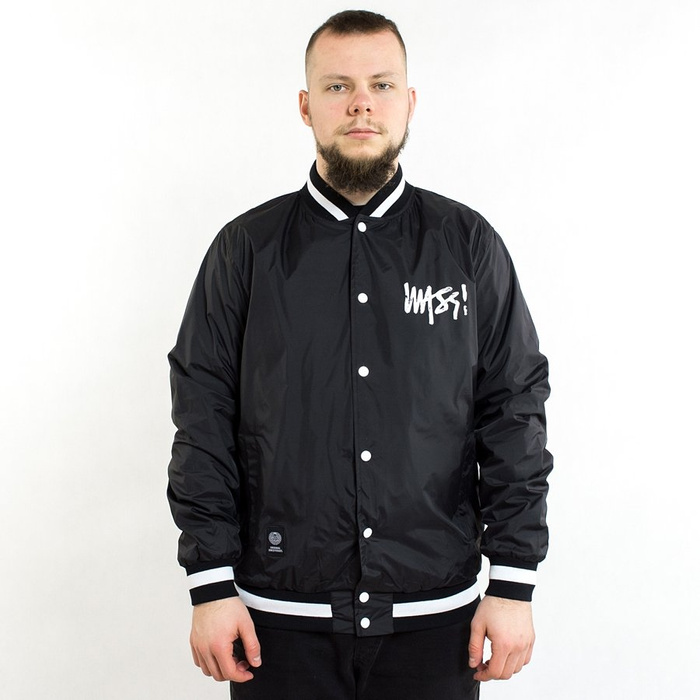 Kurtka Mass Denim jacket Signature Handmade black