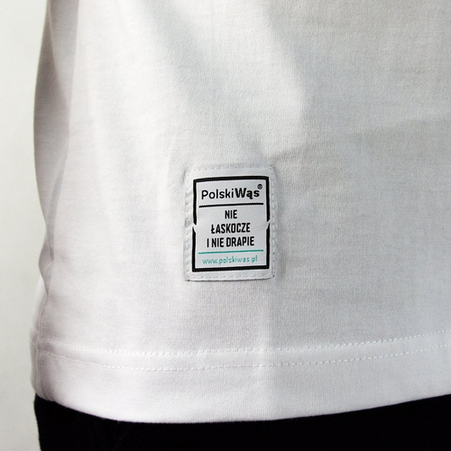 Polski Wąs t-shirt Gapa white