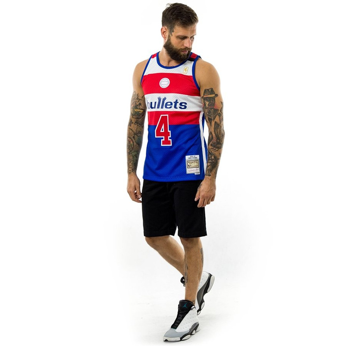 Mitchell and Ness Swingman Jersey 2.0 HWC Washington Bullets Chris Webber 1996-97 red / white / blue