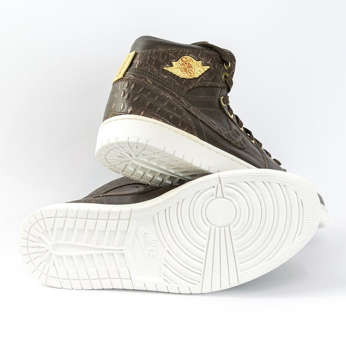  Buty męskie Air Jordan 1 Pinnacle "Brown Croc (705075-205) TM